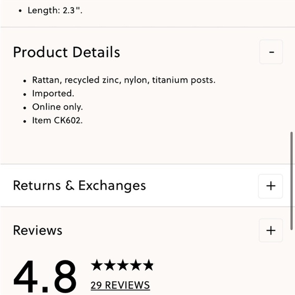 New! JCREW Black Woven Heart Earrings NWT - Picture 3 of 4